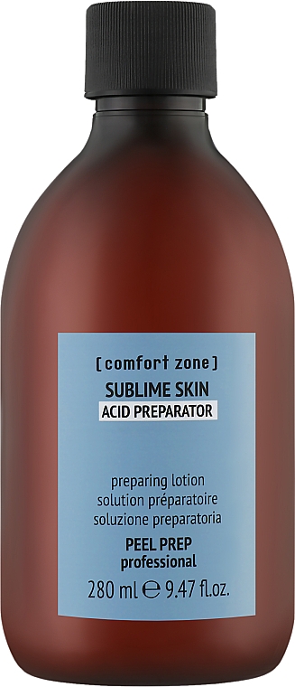 Очищувальний засіб для обличчя - Comfort Zone Sublime Skin Acid Preparator — фото N1