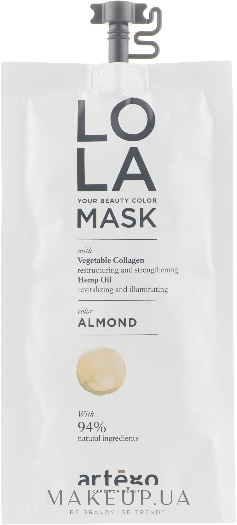 Відтінкова маска - Artego LOLA Your Beauty Color Mask (міні) — фото Almond