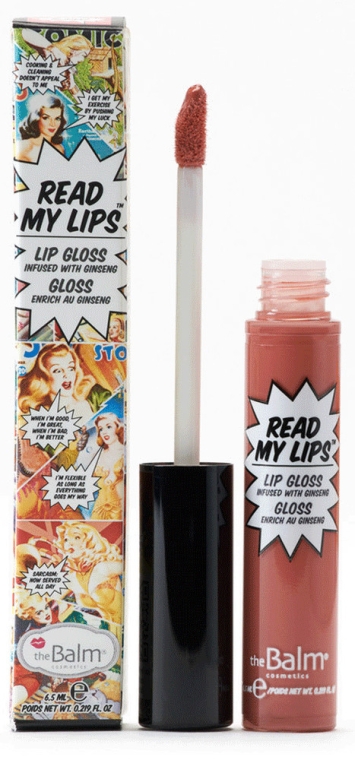 theBalm Pretty Smart Lip Gloss - theBalm Read My Lips Lip Gloss — фото N3