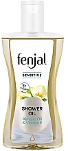 Олія для душу "Мигдаль і вітамін Е" - Fenjal Sensitive Shower Oil — фото N1