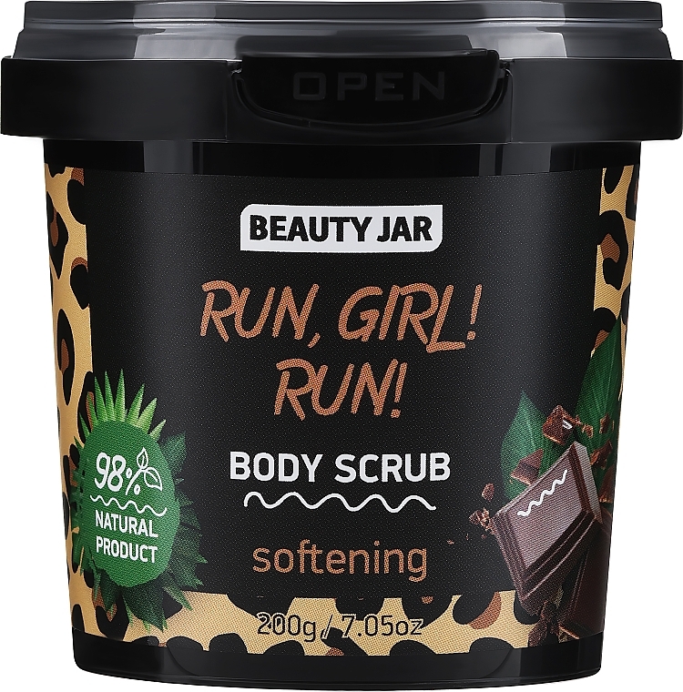 Смягчающий скраб для тела - Beauty Jar Softening Body Scrub Run, Girl! Run! — фото N1
