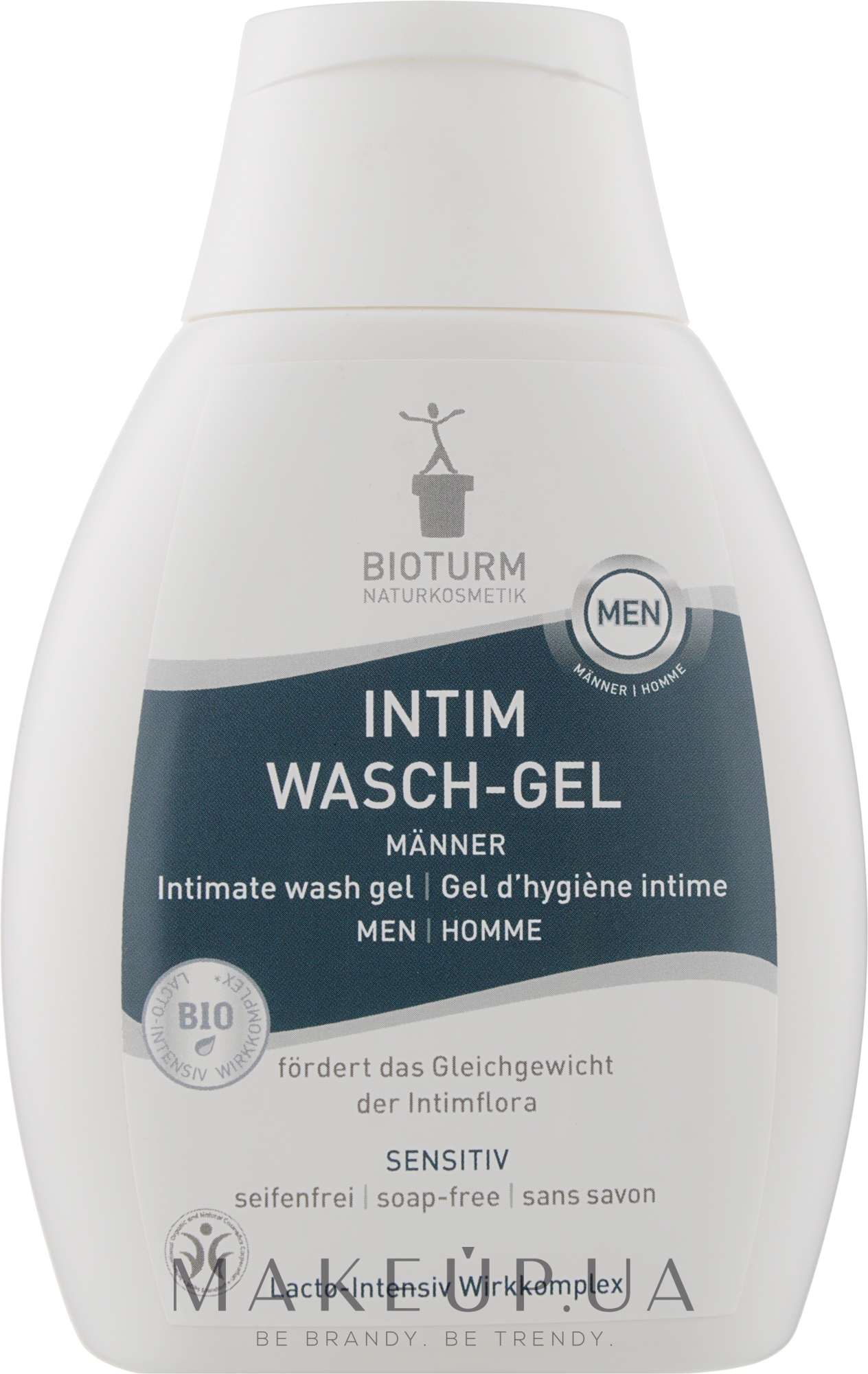 Чоловічий гель для інтимної гігієни - Bioturm Intimate Washing Gel for Men No. 28 — фото 250ml