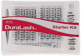 Парфумерія, косметика Набір - Ardell Duralash Starter Kit Combo Black/Brown (lashes/112pcs + clay/5ml + tweezers/1pcs + remover/5ml)