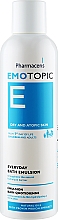 Эмульсия для сухой и склонной к атопии кожи - Pharmaceris E Emotopic Everyday Bath Emulsion — фото N4