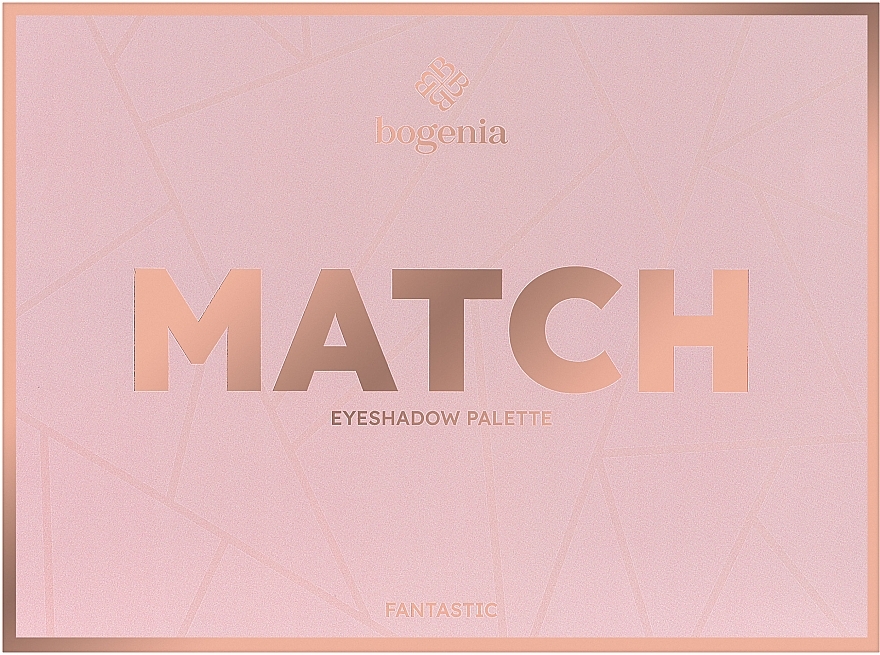 Палетка теней для век, 35 цветов - Bogenia Match Eyeshadow Palette — фото N2