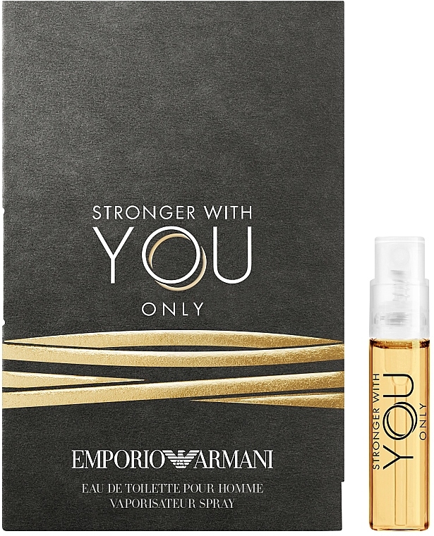 Giorgio Armani Emporio Armani Stronger With You Only - Туалетная вода (пробник) — фото N1