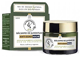 Парфумерія, косметика Омолоджувальний нічний крем для обличчя - La Provençale Bio Anti-aging Night Cream Organic Olive Oil