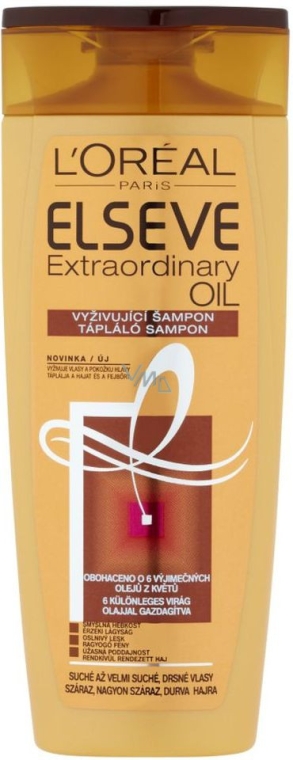 Шампунь для волос - L'Oreal Paris Elseve Extraordinary Oil Nourishing Cream Shampoo — фото N1