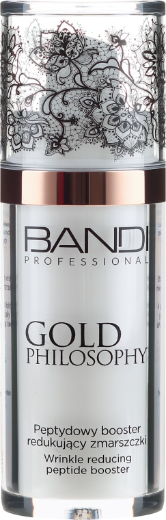 Пептидный бустер от морщин - Bandi Professional Gold Philosophy Wrinkle Reducing Peptide Booster — фото N2