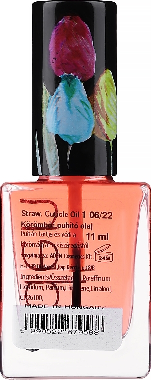 Масло для кутикулы "Клубника" - Aden Cosmetics Strawberry Cuticle Oil — фото N2