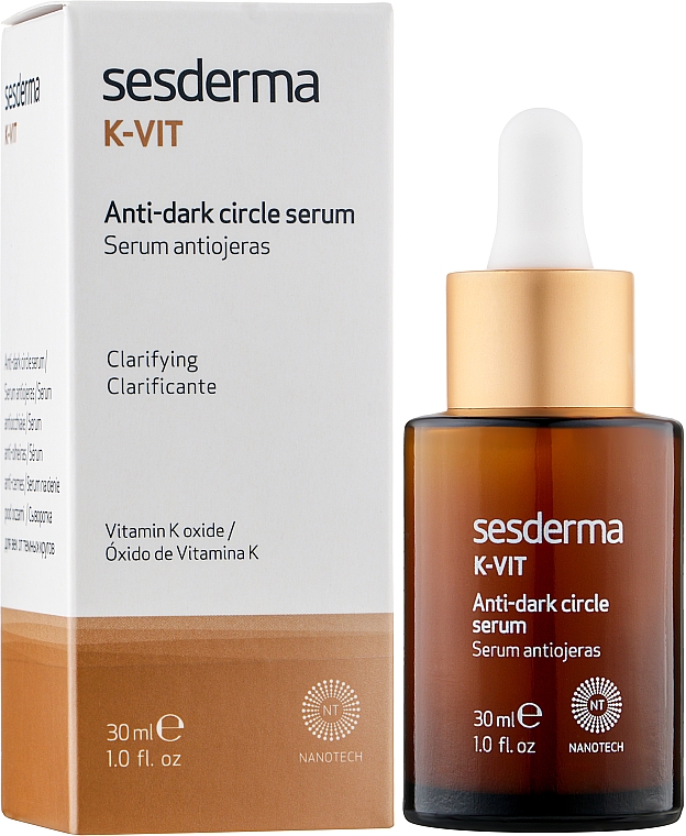 Сыворотка для век - SesDerma Laboratories K-Vit Anti Dark Circle Liposome Serum — фото N2