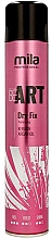 Духи, Парфюмерия, косметика Сухой лак для волос - Mila Professional BeART Dry Fix Extra Strong Hair Spray
