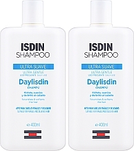 Набір - Isdin Daylisdin Ultra Gentle Shampoo (shmp/2x400ml) — фото N1