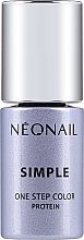 Гель-лак для нігтів - NeoNail Simple One Step Color Protein — фото N1