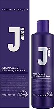 Восстанавливающая маска для поврежденных волос - Jsoop Purple J Full-Setting Hair Pack — фото N2