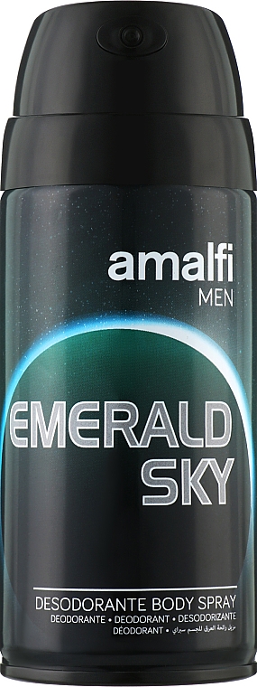 Дезодорант-спрей "Смарагдове небо" - Amalfi Men Deodorant Body Spray Emerald Sky