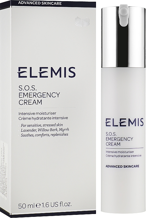 Відновлювальний крем для обличчя - Elemis SOS Emergency Cream — фото N2