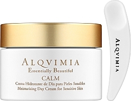 Денний заспокійливий крем для чутливої шкіри - Alqvimia Essentially Beautiful Calm Moisturizing Day Cream — фото N1