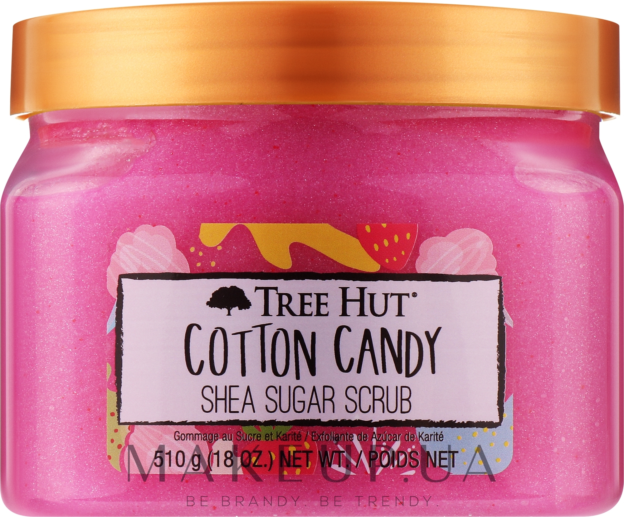 Скраб для тіла "Цукрова вата" - Tree Hut Cotton Candy Sugar Scrub — фото 510g