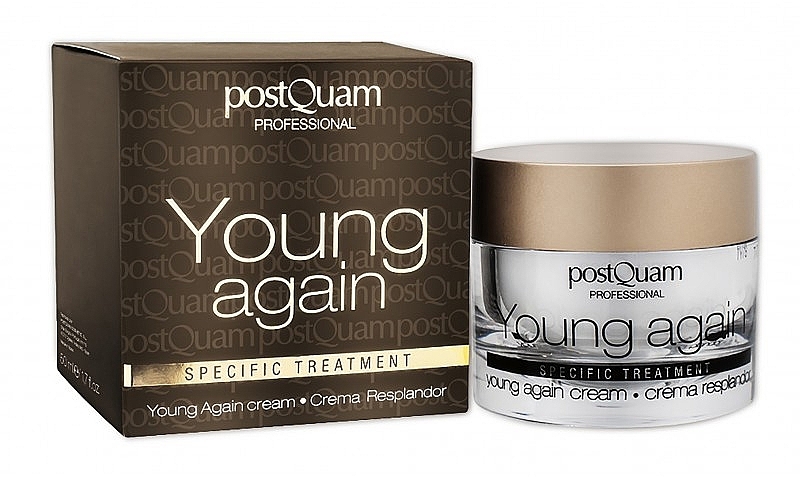 Омолоджувальний крем для обличчя та зони декольте - PostQuam Young Again Cream — фото N2