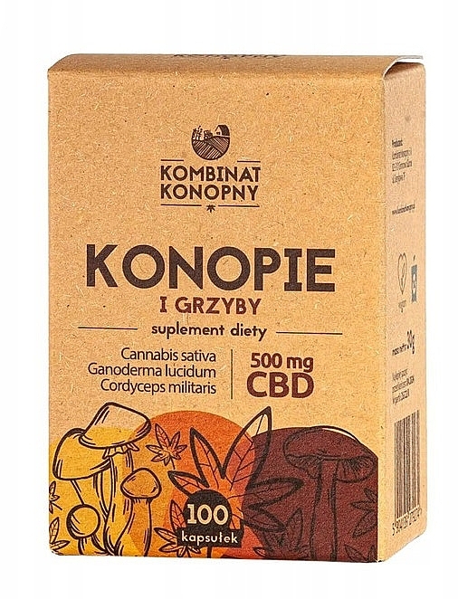 Пищевая добавка "Конопля и грибы" - Kombinat Konopny — фото N1
