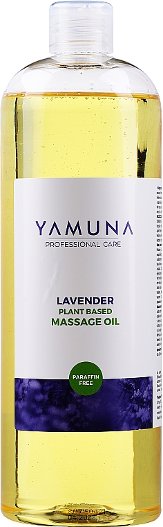 Масло для массажа "Лаванда" - Yamuna Lavender Plant Based Massage Oil — фото N3