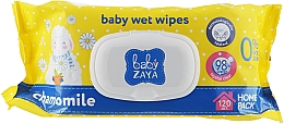 Влажные салфетки "Ромашка", 120шт - Baby Zaya — фото N1
