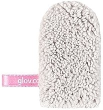 Мини-рукавичка для снятия макияжа, светло-серый - Glov Quick Treat Makeup Remover Silver Stone — фото N1