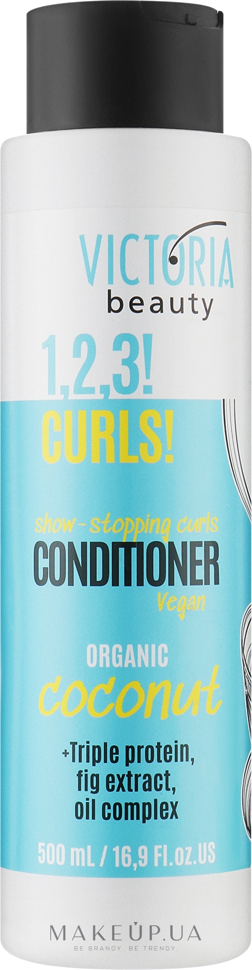 Кондиционер для кудрявых волос - Victoria Beauty 1,2,3! Curls! Conditioner — фото 500ml