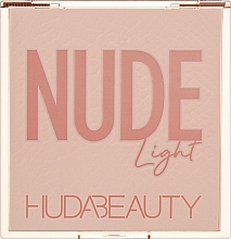 Палетка теней - Huda Beauty Nude Obsessions Palette — фото N2