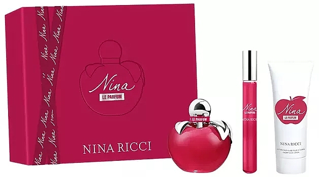 Nina Ricci Nina Le Parfum - Набор (edp/50 ml + edp/10 ml + b/lot/75 ml) — фото N1