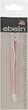 Різак для кутикули й пушер, рожевий - Ebelin — фото N1