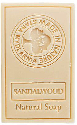 Натуральне мило "Сандалове дерево" - Stara Mydlarnia Body Mania Sandalwood Natural Soap — фото N1