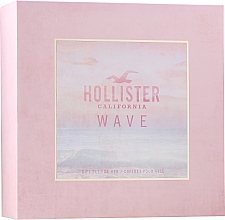 Духи, Парфюмерия, косметика Hollister Wave For Her - Набор (edp/50ml + sh/gel/100ml)