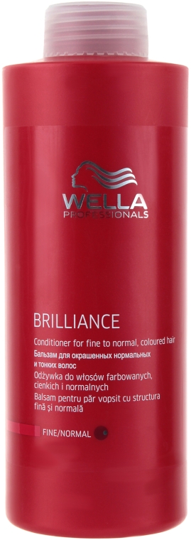 Кондиционер для тонких и нормальных окрашенных волос - Wella Professionals Brilliance Conditioner — фото N3