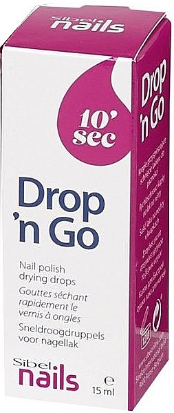Краплі для швидкої сушки лаку для нігтів - Sibel Drop'n Go — фото N1