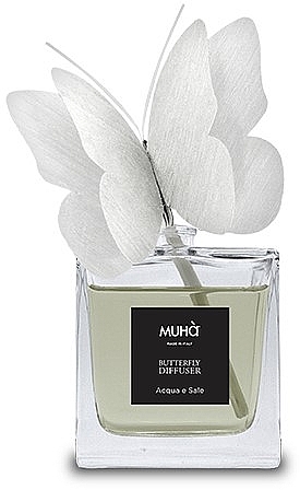 Аромадиффузор - Muha Butterfly Diffuser Bianca Acqua&Sale — фото N1