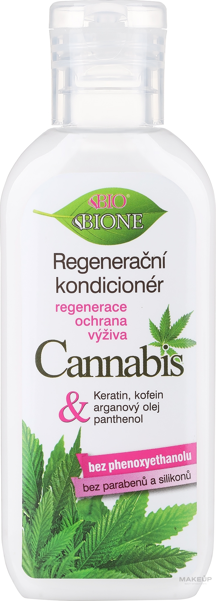 Відновлювальний кондиціонер для волосся - Bione Cosmetics Cannabis Regenerative Conditioner — фото 80ml