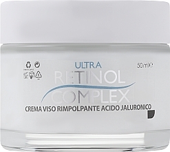 Подтягивающий крем для лица с гиалуроновой кислотой - Retinol Complex Ultra Lift Plumping Face Cream With Hyaluronic Acid — фото N1