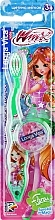 Парфумерія, косметика УЦІНКА  Зубна щітка "Winx" з ковпачком, зелена - Longa Vita *