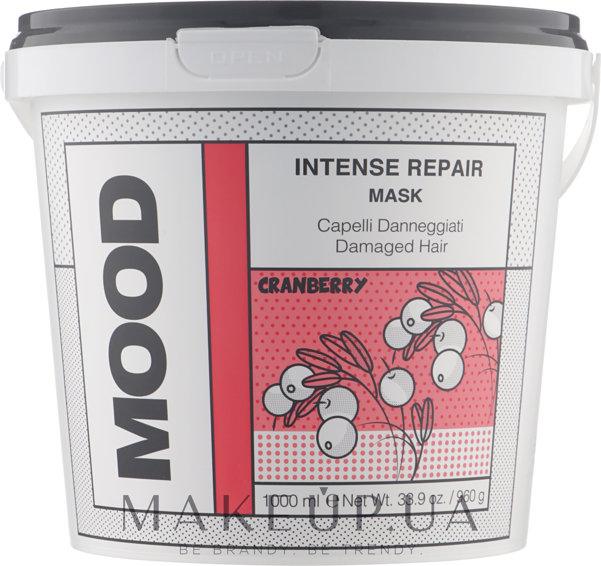Маска для інтенсивного відновлення - Mood Intense Repair Mask — фото 1000ml
