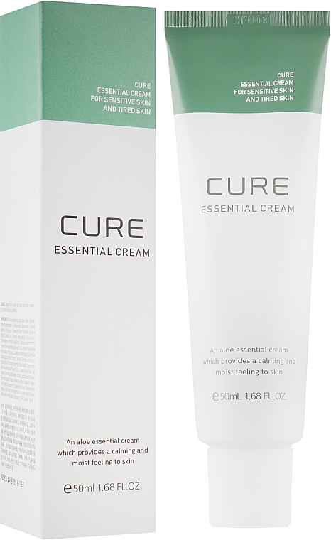 Крем заспокійливий з екстрактом алое - Kim Jeong Moon Cure Essential Cream