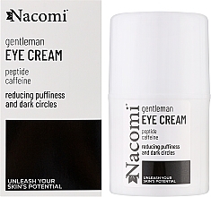 Крем для глаз для мужчин - Nacomi Gentelman Eye Cream For Men — фото N2