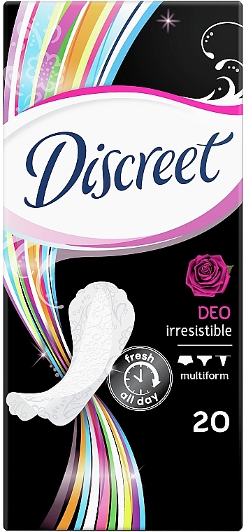 Щоденні гігієнічні прокладки Deo Irresistible Multiform, 20шт - Discreet — фото N2