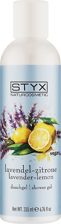Гель для душа "Лаванда-лимон" - Styx Naturcosmetic Aroma Derm Lavender-Lemon Shower Gel — фото N1