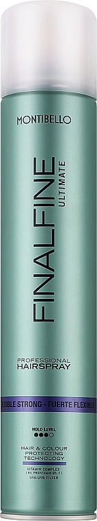 Лак для волос без газа - Montibello Finalfine Ultimate Strong Hairspray — фото N1