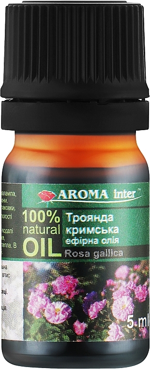 Эфирное масло «Роза крымская» - Aroma Inter — фото N1
