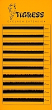 Духи, Парфюмерия, косметика Ресницы для наращивания 10 л, MIX черные, изгиб CC, толщина 0.10мм, длина 5(2)*6(4)*7(4)мм - Tigress