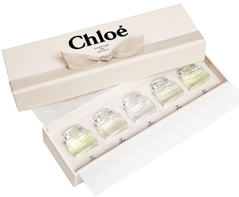 Chloé Parfum De Roses - Набор (edp/5ml + edp/5ml + edt/5ml + edt/5ml + edt/5ml)