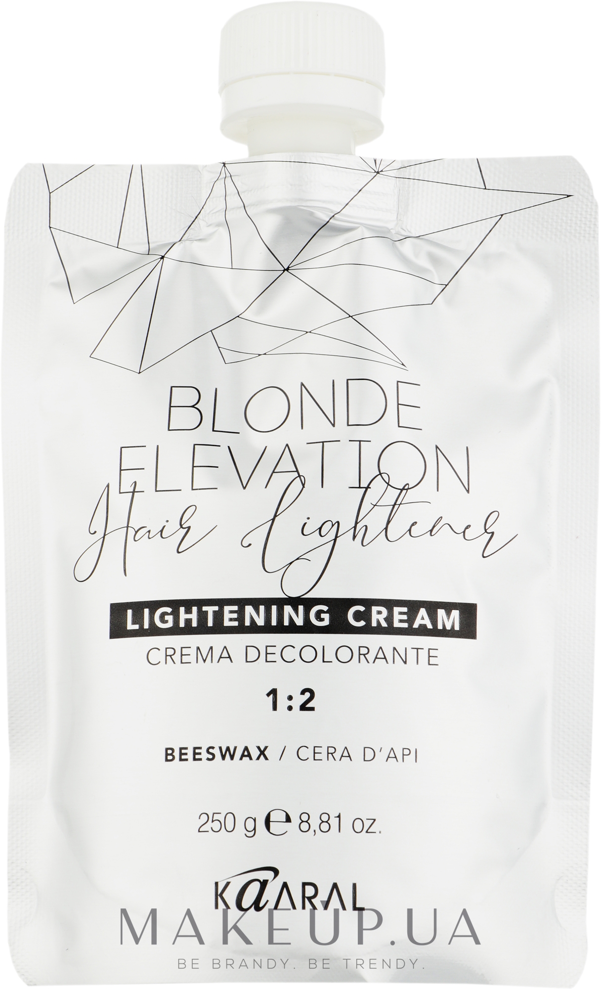 Обесцвечивающий крем для волос - Kaaral Blonde Elevation Lightening Cream — фото 250g